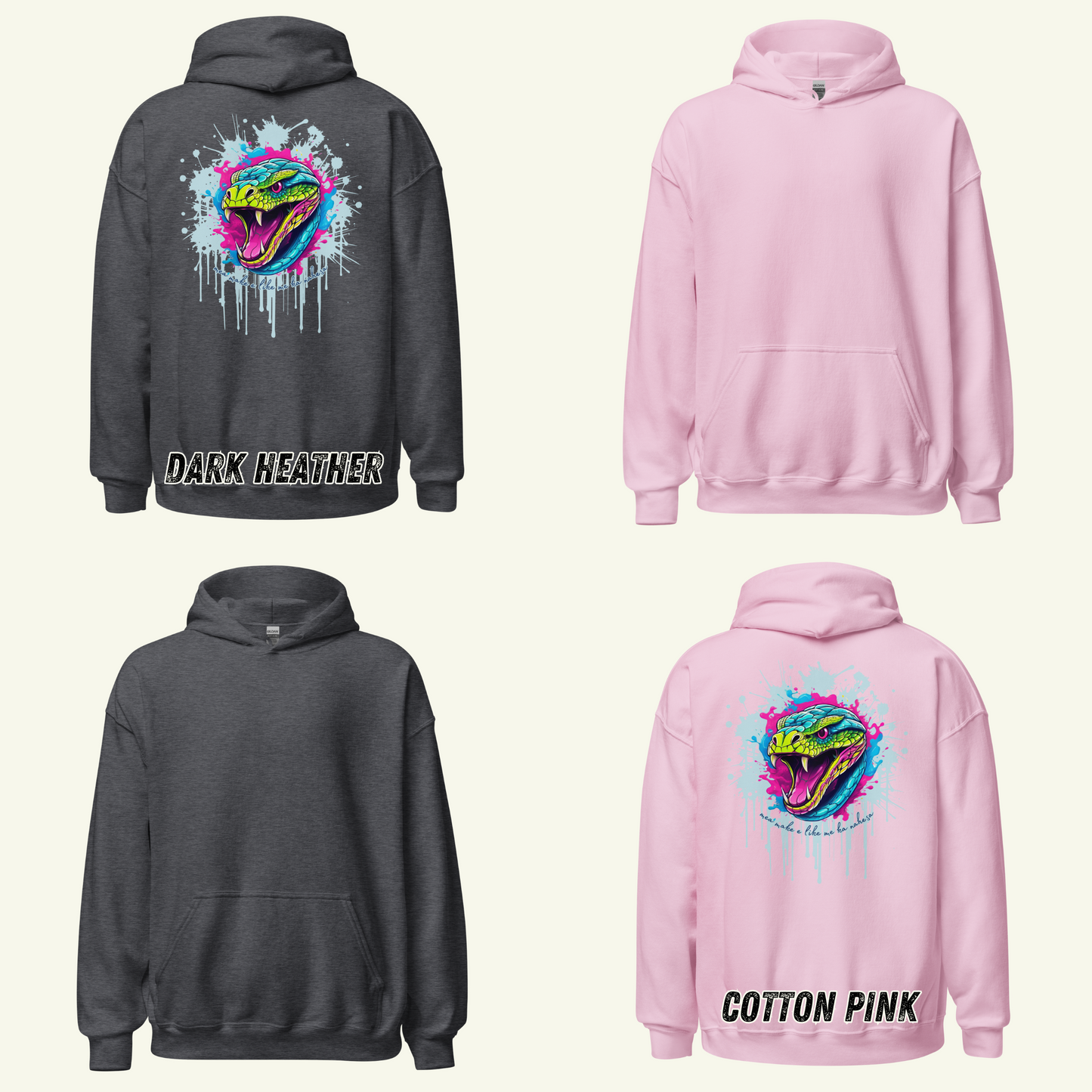 Giftig wie eine Schlange - Kapuzenpullover / Editionslimit: 1000 (EU)