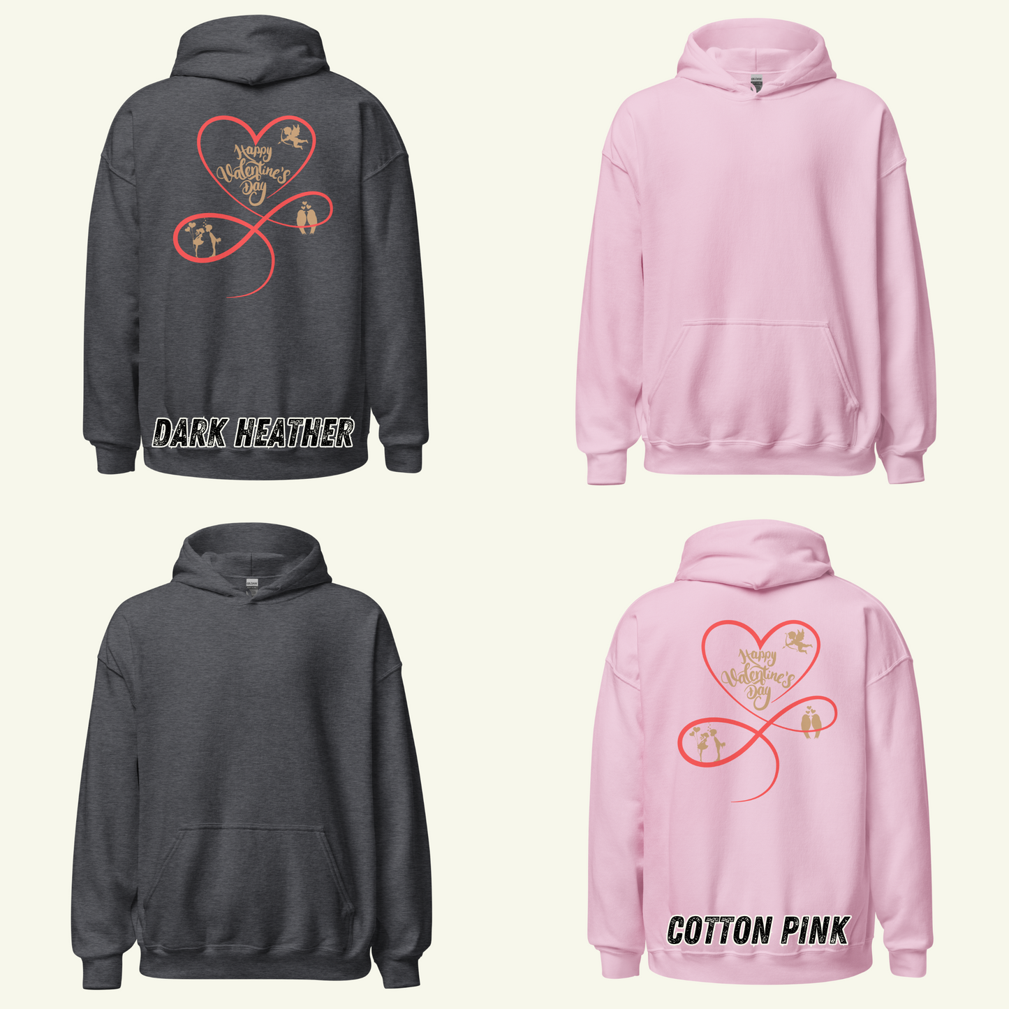 Happy Valentines Day - Kapuzenpullover / Editionslimit: 1000 (EU)