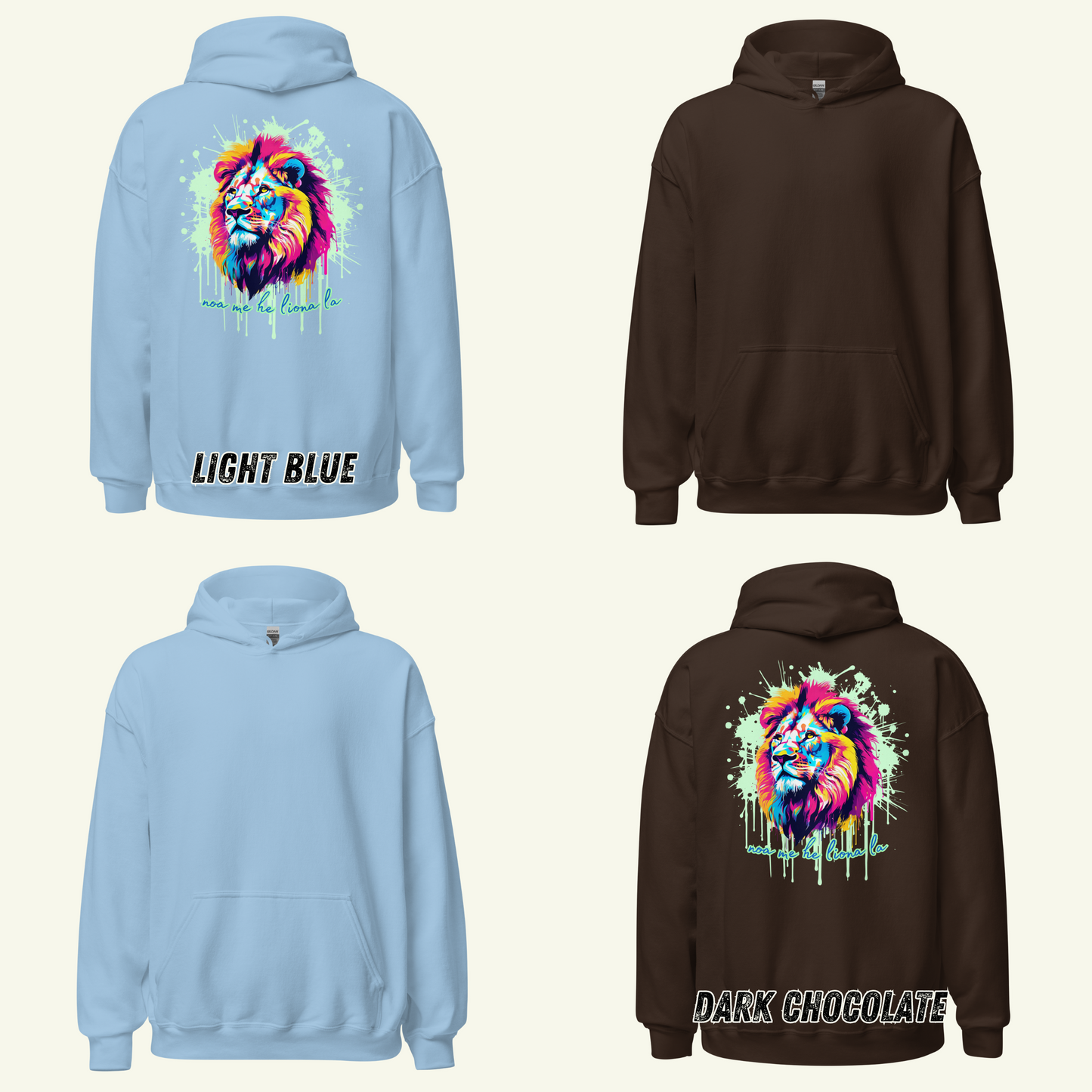 Frei wie ein Löwe - Kapuzenpullover / Editionslimit: 1000 (EU)