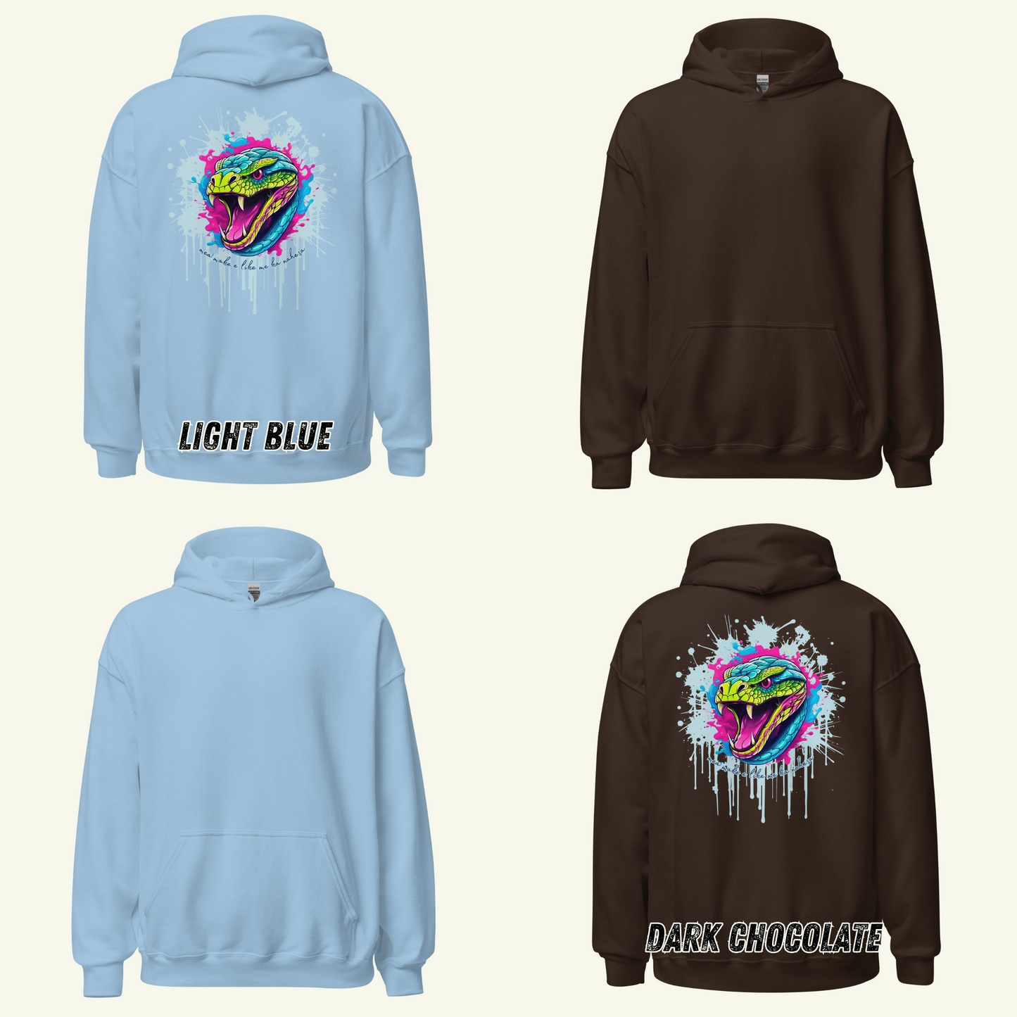 Giftig wie eine Schlange - Kapuzenpullover / Editionslimit: 1000 (EU)