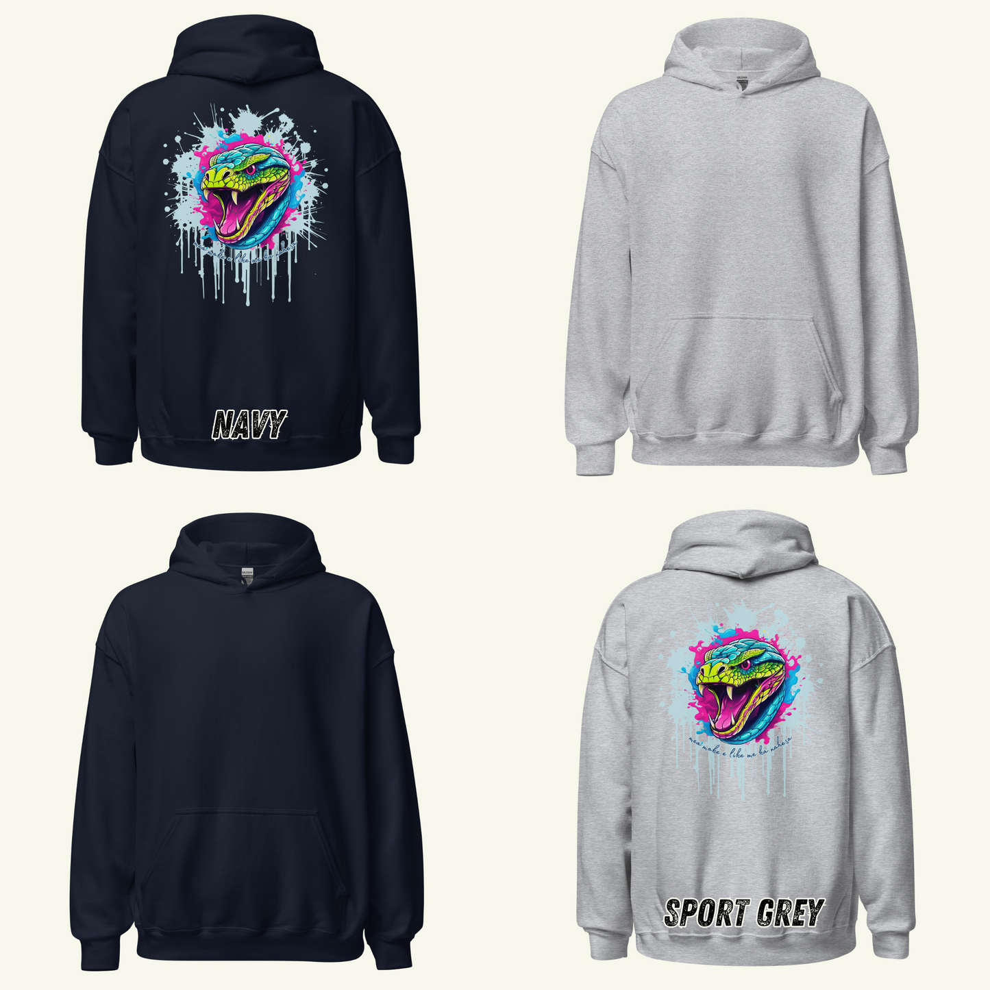 Giftig wie eine Schlange - Kapuzenpullover / Editionslimit: 1000 (EU)