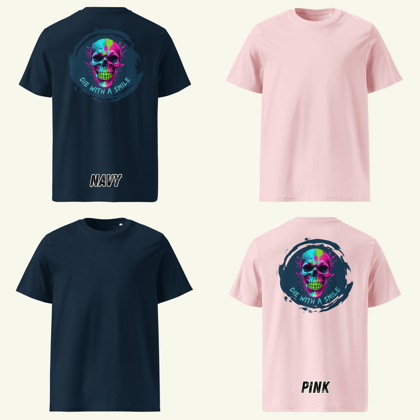 die with a smile - T-Shirt / Editionslimit: 1000 (EU)