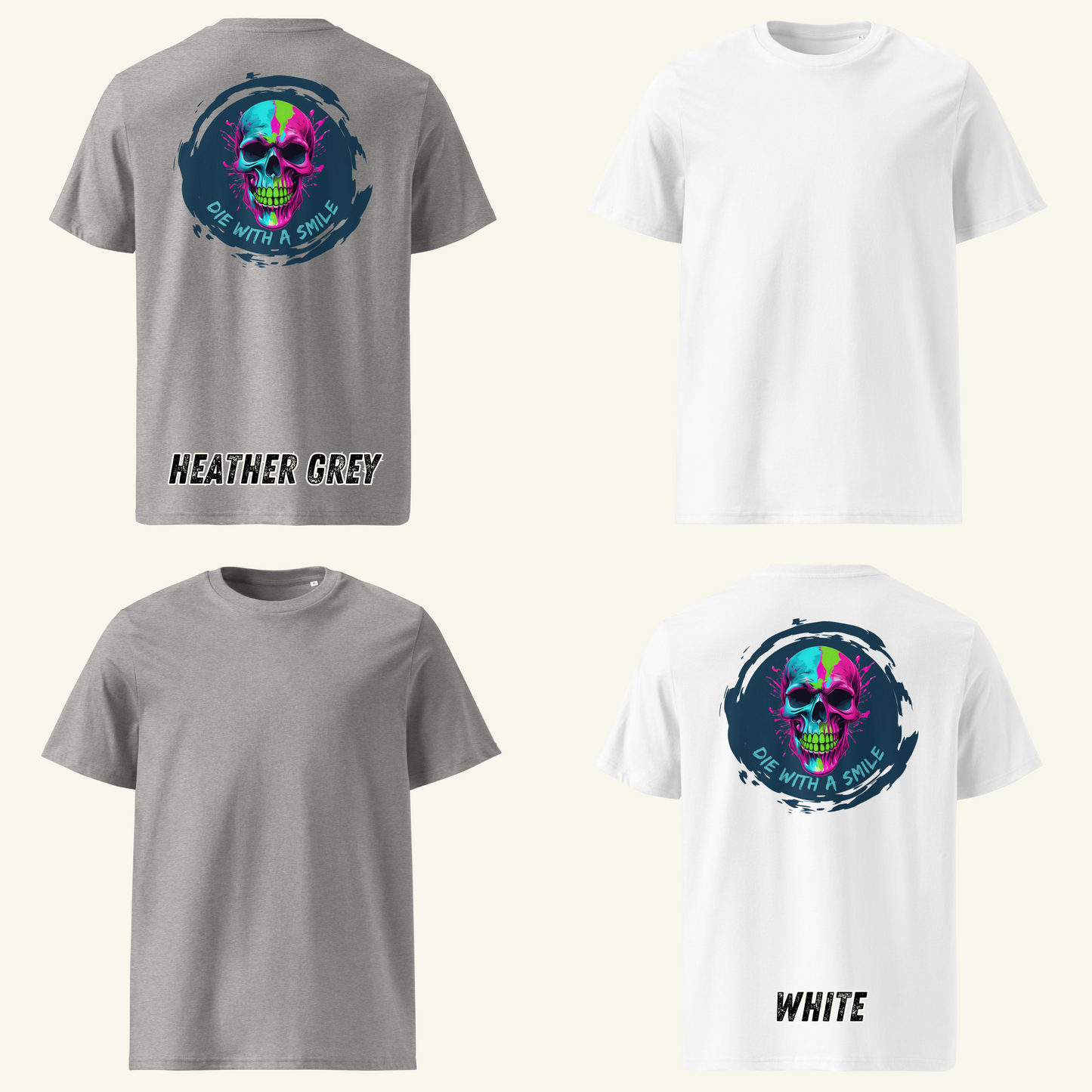 die with a smile - T-Shirt / Editionslimit: 1000 (EU)